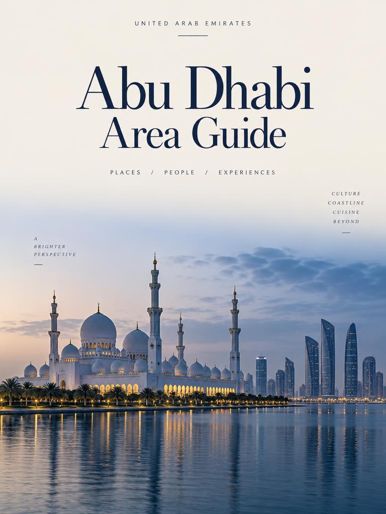 Abu Dhabi Area Guide cover